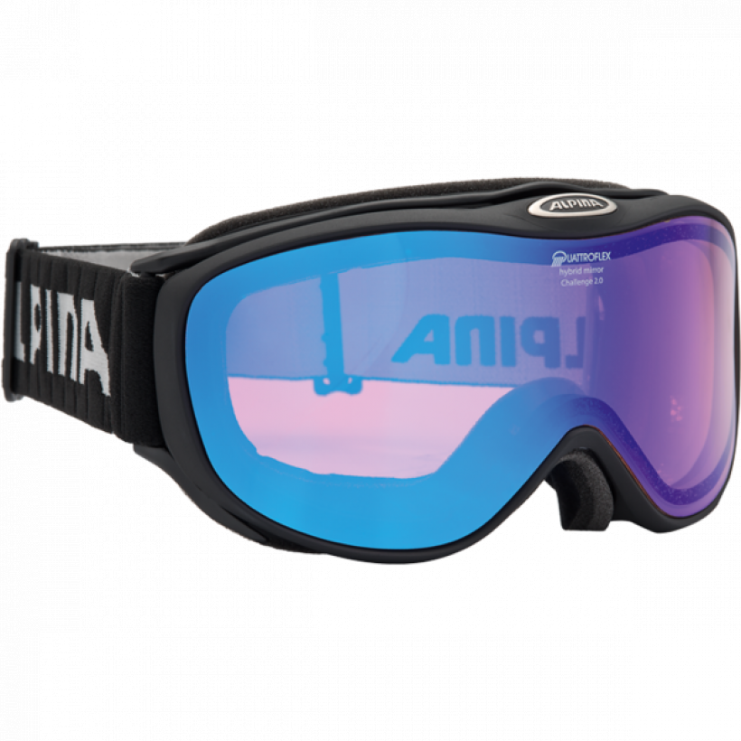 Очки горнолыжные Alpina Challenge S 2.0 Qm Anthracite Pink (арт. A7219833) - 